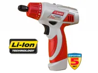 Шуруповерт Зубр 2-х скор., Li-Ion, 10 мм, 0-160 и 0-320об/мин, 1.5А/ч, 7.2В