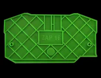 ZAP 16/2A GN крышка зеленого цвета